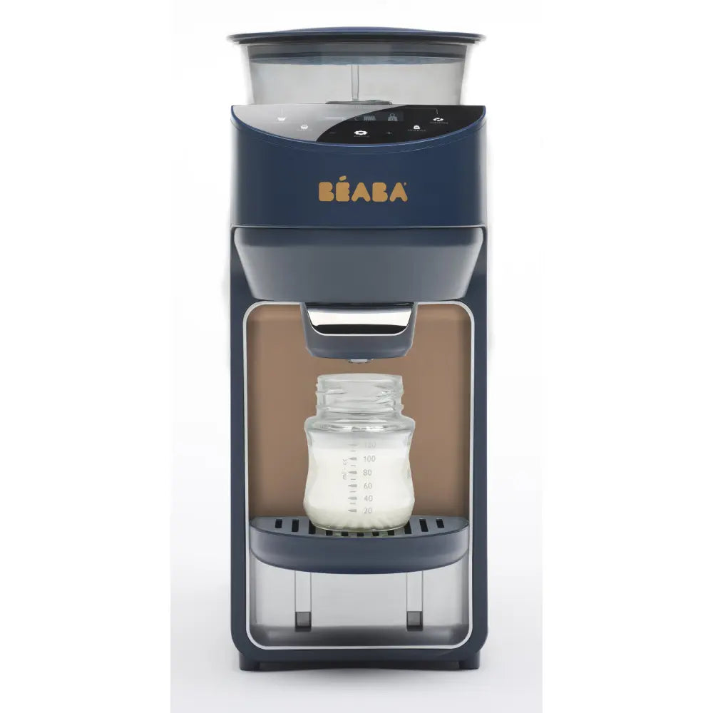 Beaba Milkeo Plus Automatic Baby Bottle Maker &amp; Formula Dispenser Night Blue