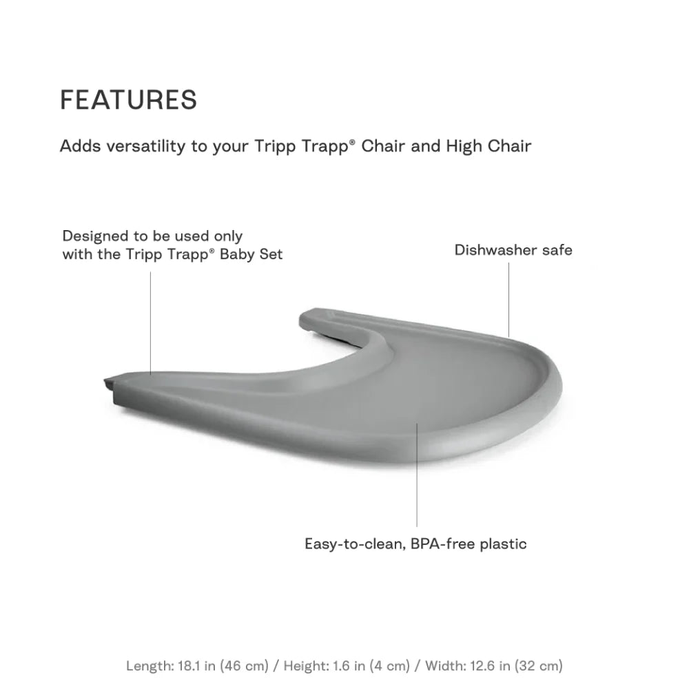 Stokke Tray Attachable Tray for Tripp Trapp Chair with Baby Set
