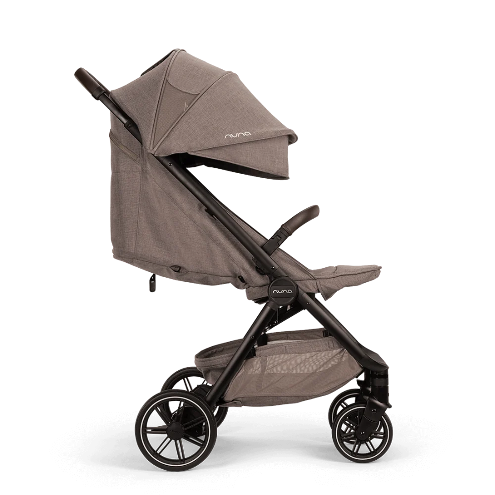 Nuna TRVL Lx Lightweight Luxury Travel Stroller Cedar