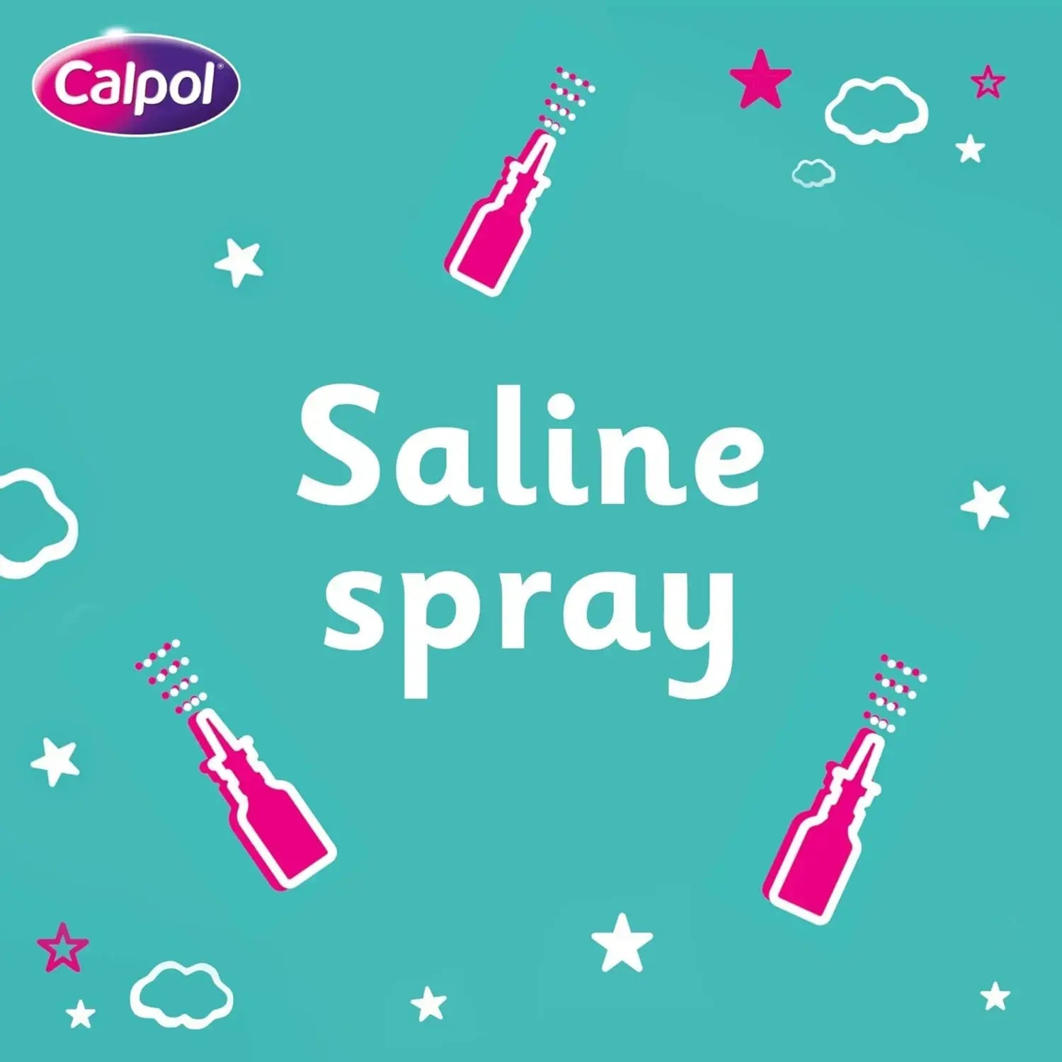 Calpol Saline congestion relief Nasal Spray, (15ml)