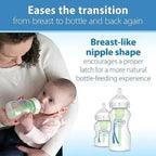 Dr Browns Options plus Wide Neck Baby Bottle Nipple Level1 0 to 3 Months Pack of 2