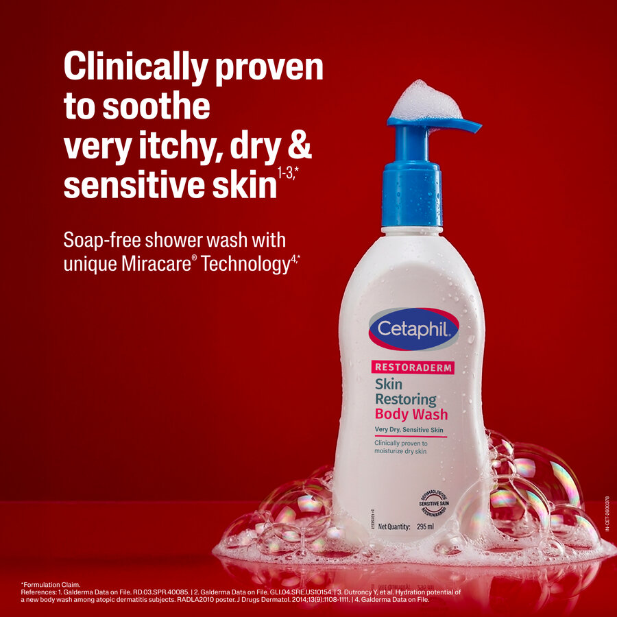 Cetaphil Restoraderm Body Wash 295ml