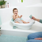 Ingenuity 4 in 1 Baby Bath Tub with Sling Grey 0 to 24 Months