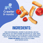 Gerber Lil’ Crunchies® Garden Tomato snacks for baby Crawler 8+ months