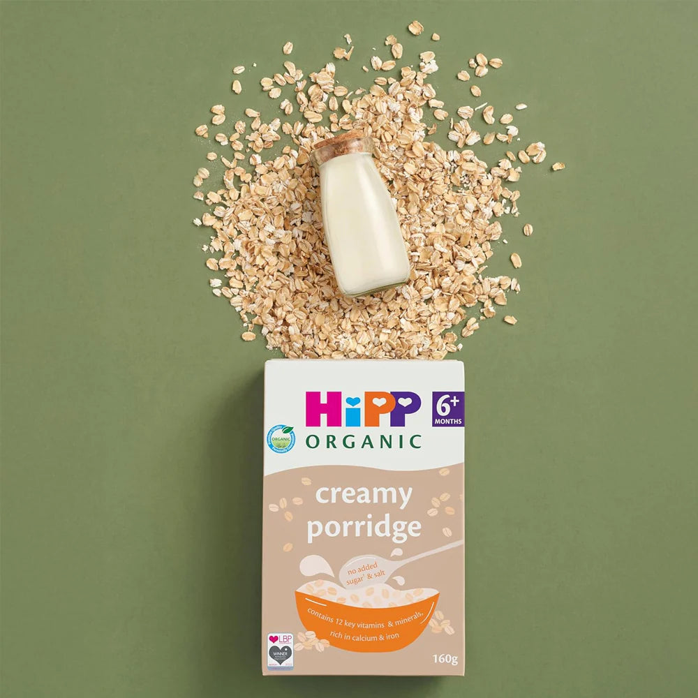 Hipp Organic Creamy Porridge Baby Cereal 160g 6 months plus