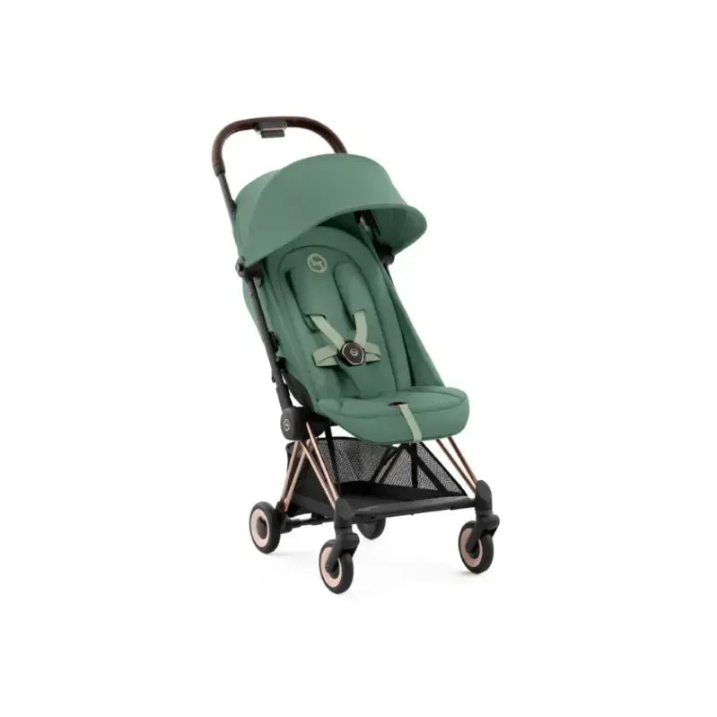 Cybex Coya Travel Stroller Cabin Friendly Rosegold Frame