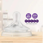 Avent Nipples Natural Response 6months plus 5 Drop Pack of 2