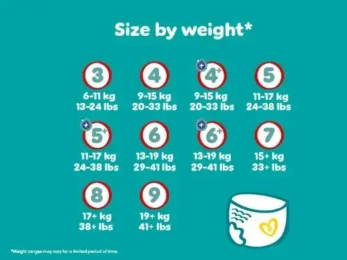 Pampers Baby Dry Pants Size 8 22 Count 17 Plus Kg Made in United Kingdom