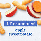 Gerber Lil’ Crunchies® Apple Sweet Potato snacks for baby Crawler 8+ months
