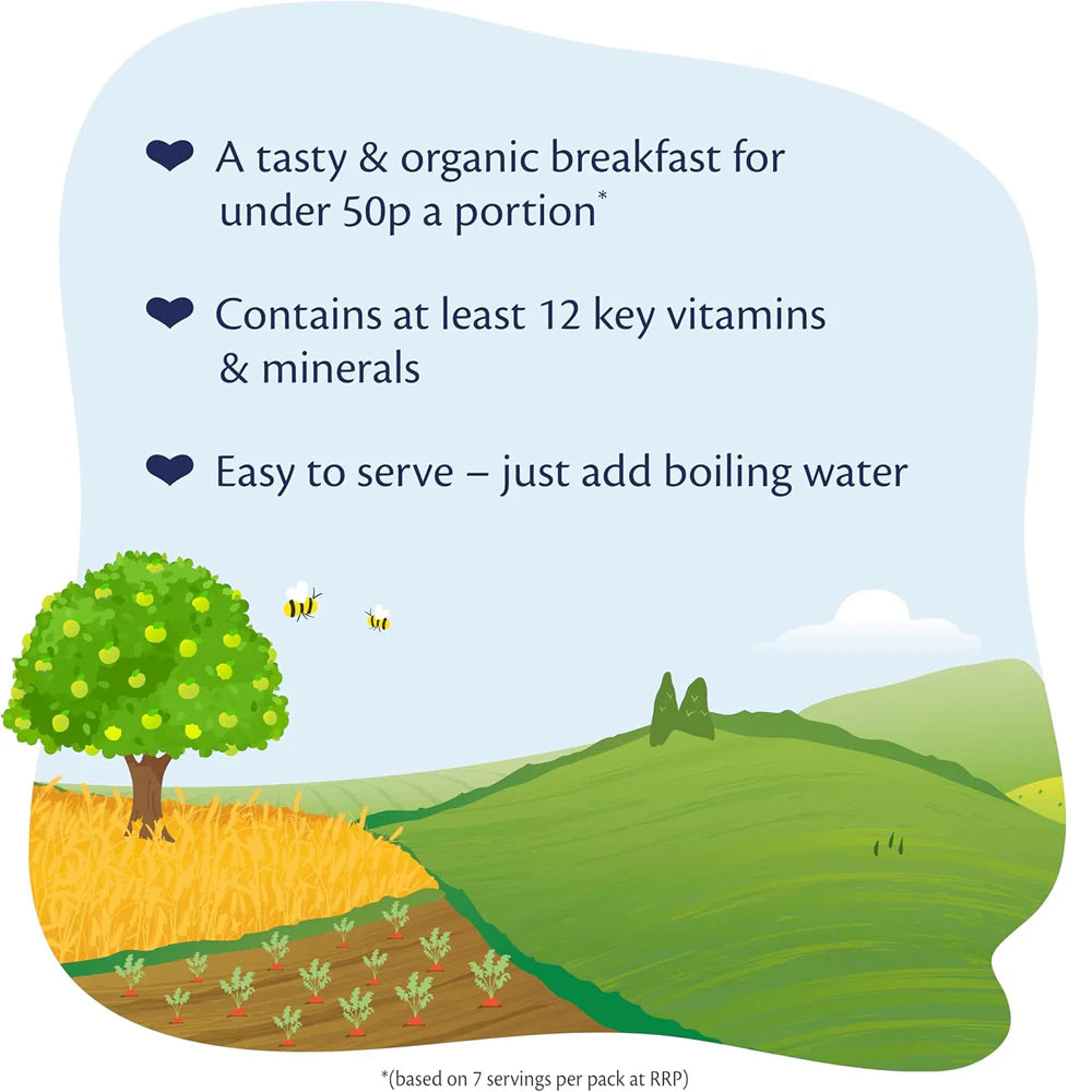 HiPP Organic Summer Berry Multigrain Porridge 10 Months Plus 200g