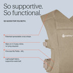 Ergobaby Embrace Newborn Baby Carrier Soft Comfortable Fit