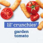 Gerber Lil’ Crunchies® Garden Tomato snacks for baby Crawler 8+ months