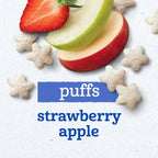 Gerber Grain Grow Puffs Strawberry Apple 42g 8 Months and above Snacks for crawling Baby