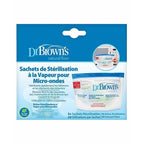 Dr Browns Natural Flow Microwave Steam Sterilizer Bags 5 Pack