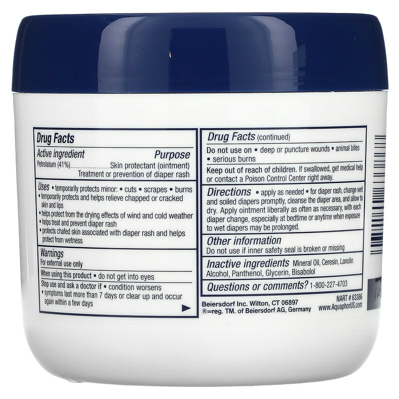 Aquaphor Baby Healing Ointment Advanced Therapy 14 Oz 396 g New Born Lotion by Aquaphor