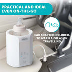 Chicco Bottle Warmer For Home And On The Road With Car Cigarette Lighter Adapter