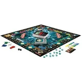 Monopoly Ultimate Banking Edition Board Game For Families And Kids Ages 8 And Up