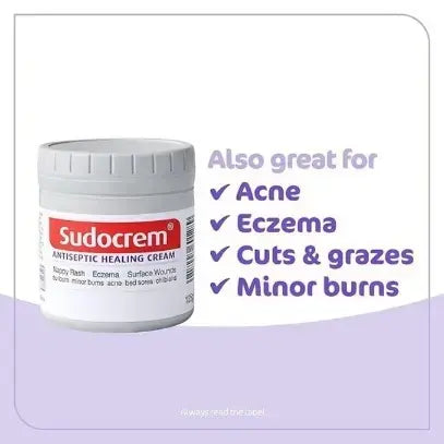Sudocrem Antiseptic Healing Cream 60g Relief from Nappy Rash Eczema Surface Wounds