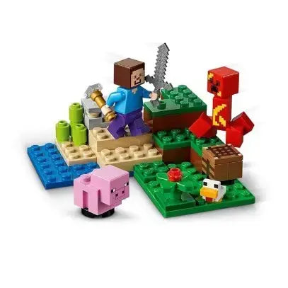 Lego Minecraft The Creeper Ambush 21177 Building Adventure Creative Kit (Aged 7+