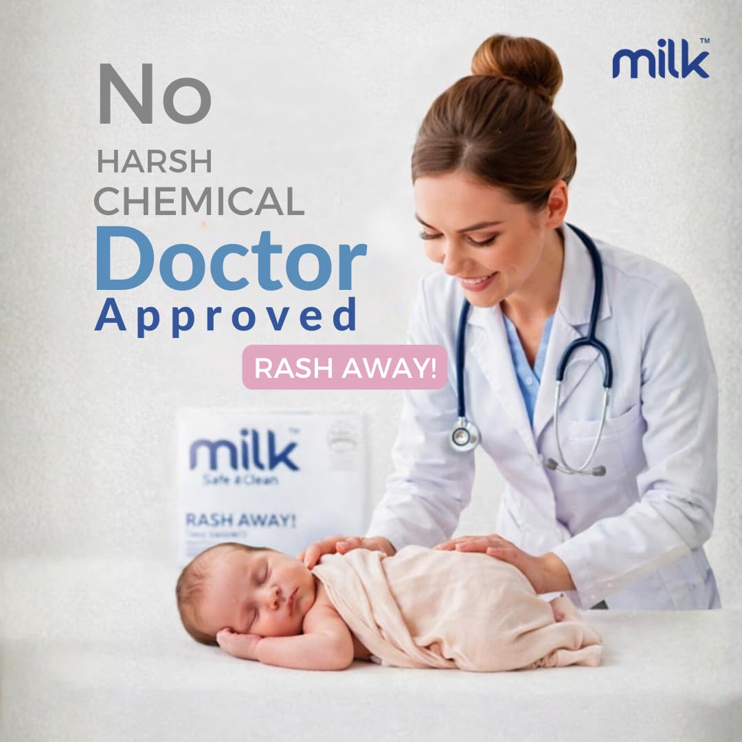 MILK Diapers Flexi Tape Newborn Under 5kg Size NB 22 Count