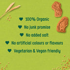 Organix Gruffalo Cocoa Vanilla Biscuits 100g for 12 Plus Months