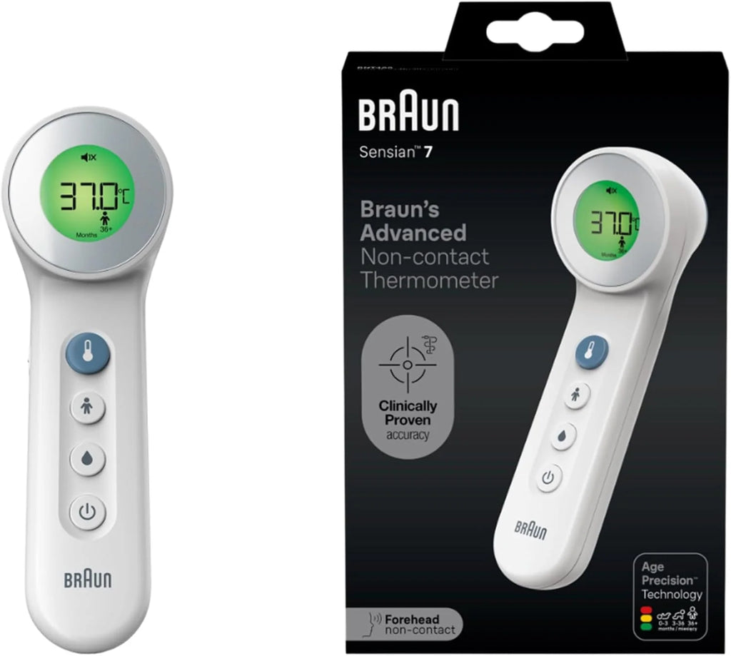Braun Sensian™ 7 Non-contact Thermometer BNT400 White