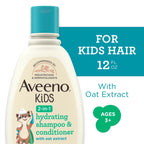 Aveeno Kids 2-in-1 Hydrating Shampoo & Conditioner 12 FL OZ | 354 ML