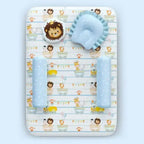 Fancy Fluff 6 Pc Organic New Born Bed Set  Joy Ride