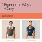 Ergobaby Embrace Newborn Baby Carrier Soft Comfortable Fit