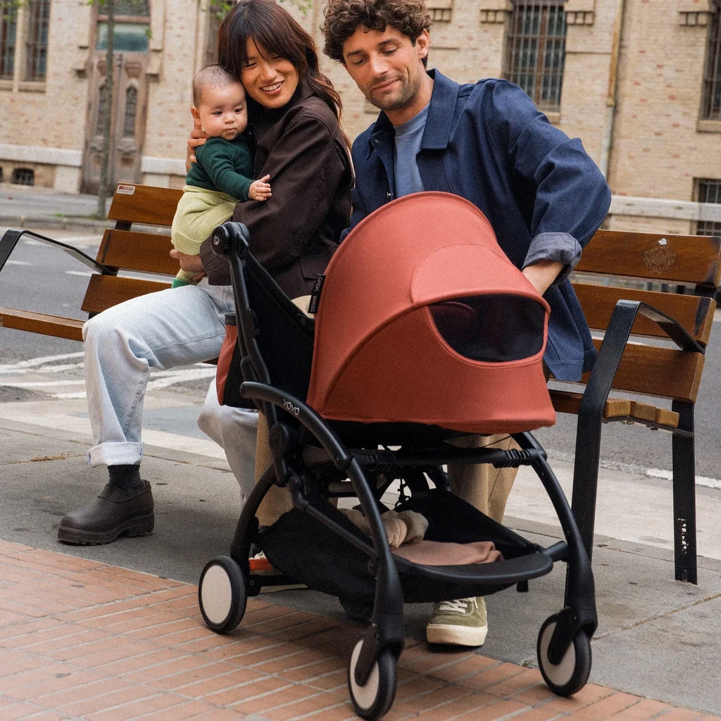 Stokke YOYO 5 Complete Stroller with Newborn Pack - Berry