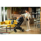 Nuna TRVL Lx Lightweight Luxury Travel Stroller Caviar