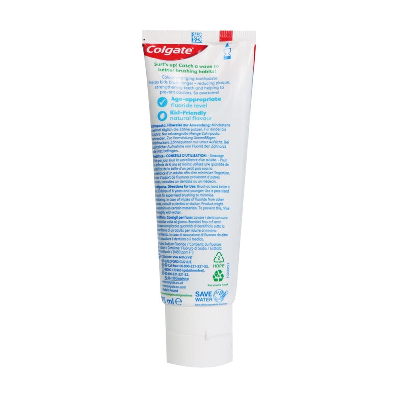 Colgate Kids Toothpaste with Mild Mint Flavour 75ml 6-9 Years