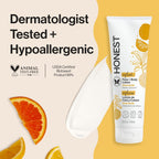 Honest Face + Body Lotion Sweet orange Vanilla 8.5 FL OZ. 250 ML