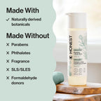Honest Shampoo + Body Wash Fragrance Free 10. FL OZ. 295 ML