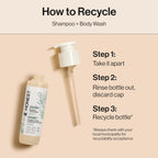 Honest Shampoo + Body Wash Fragrance Free 10. FL OZ. 295 ML