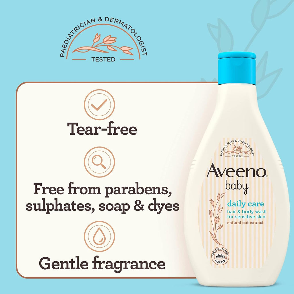 Aveeno Daily Care Hair and Body Wash 250ml