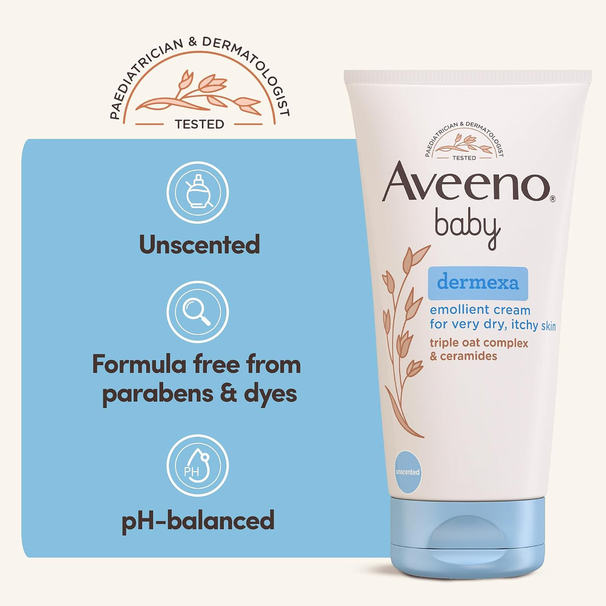 Aveeno Dermexa Emollient Cream 150ml