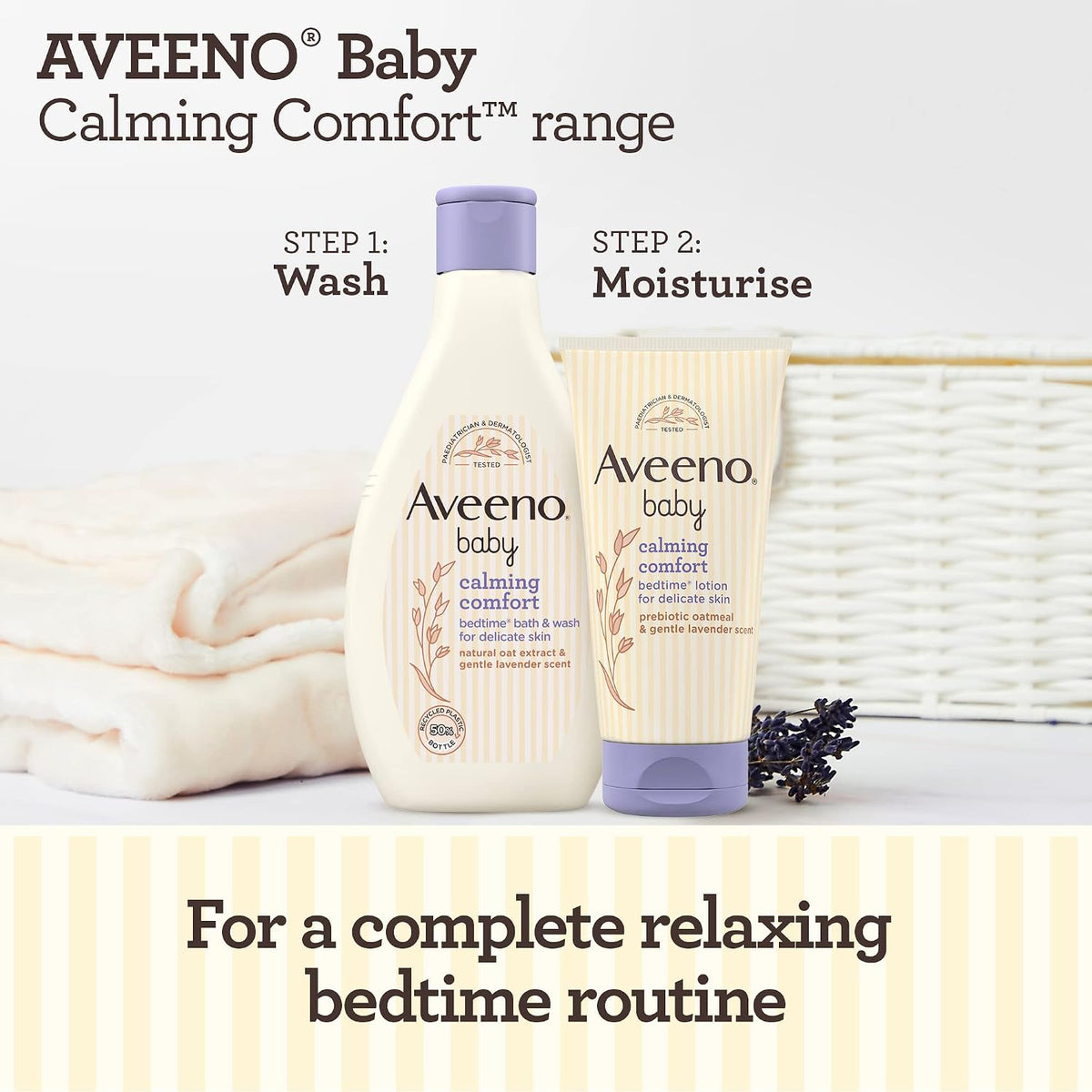 Aveeno Baby Calming Comfort Bedtime Lotion 150ml