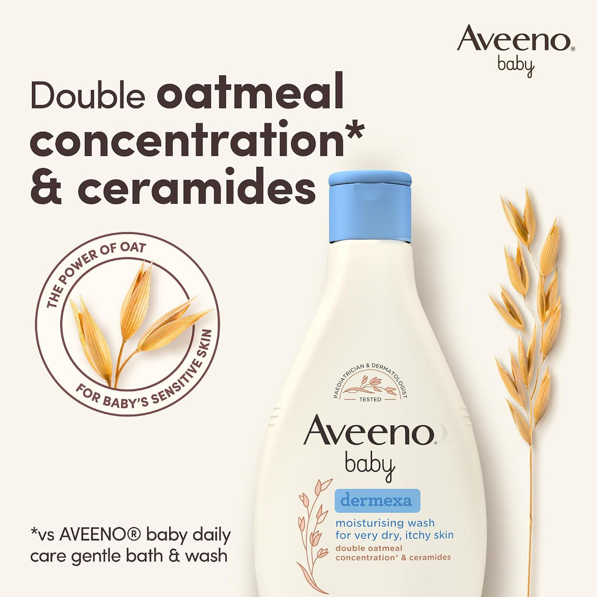 Aveeno Baby Dermexa Moisturising Wash 250ml
