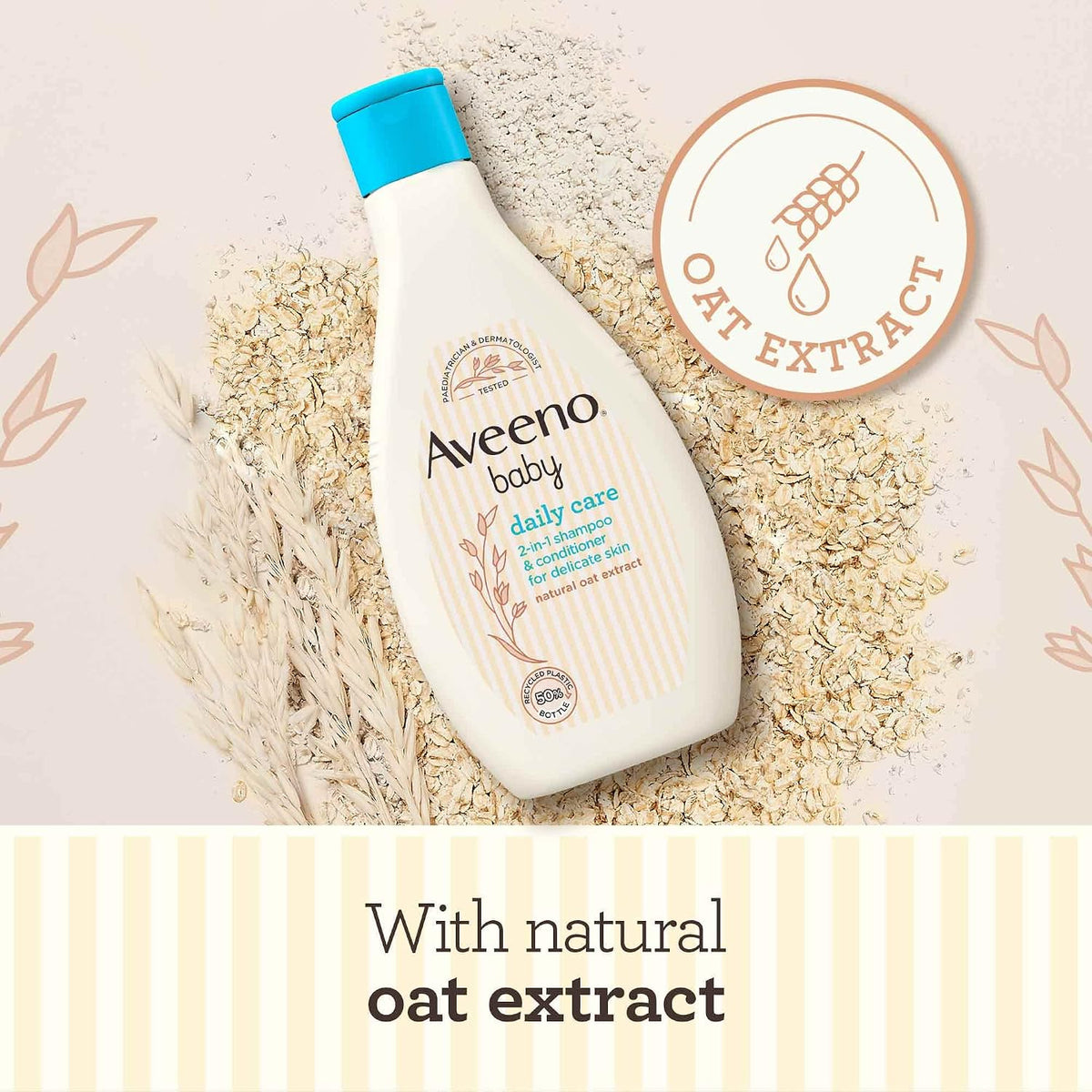 Aveeno Baby Daily Care 2-in-1 Shampoo & Conditioner 250 ml