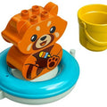 Lego Duplo 10964 Bath Time Fun Floating Red Panda Age 1 point 5 plus Building Blocks Bath Time Fun