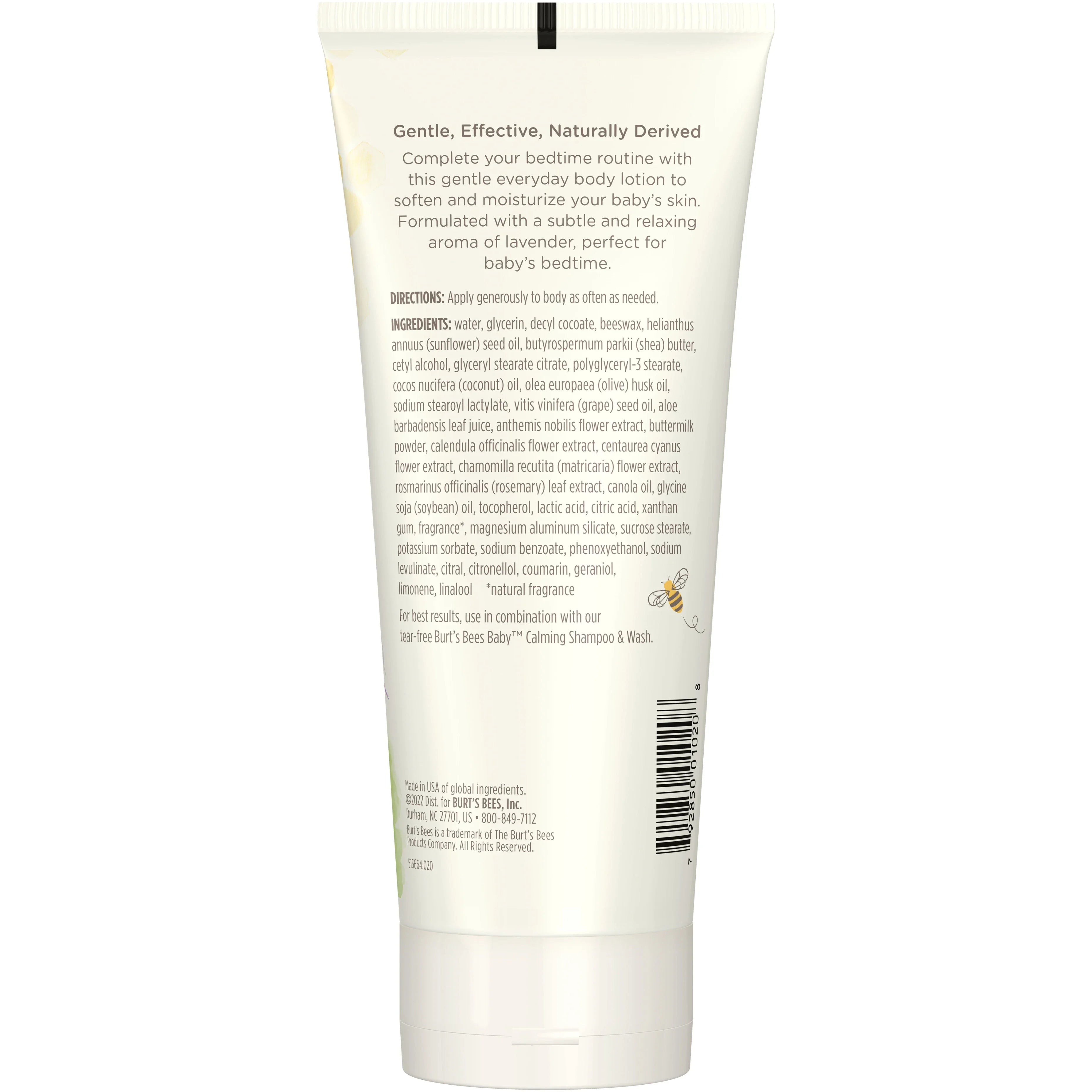 Burt's Bees Baby Nourishing Lotion Calming 6 Fl OZ 170 G