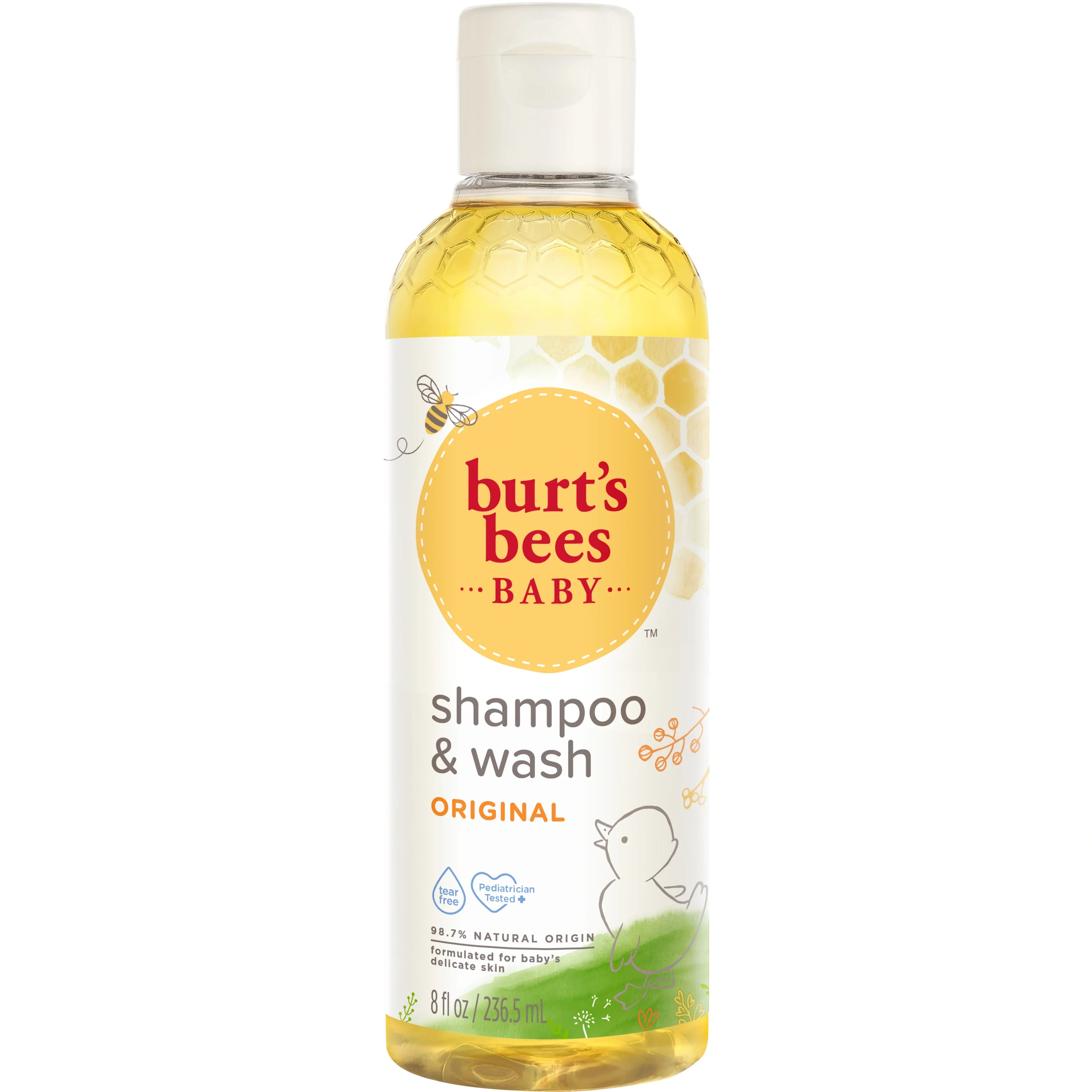 Burt's Bees Baby Original Shampoo & Wash 8 Fl OZ 236.5 ML