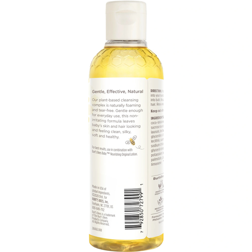 Burt's Bees Baby Original Shampoo & Wash 8 Fl OZ 236.5 ML