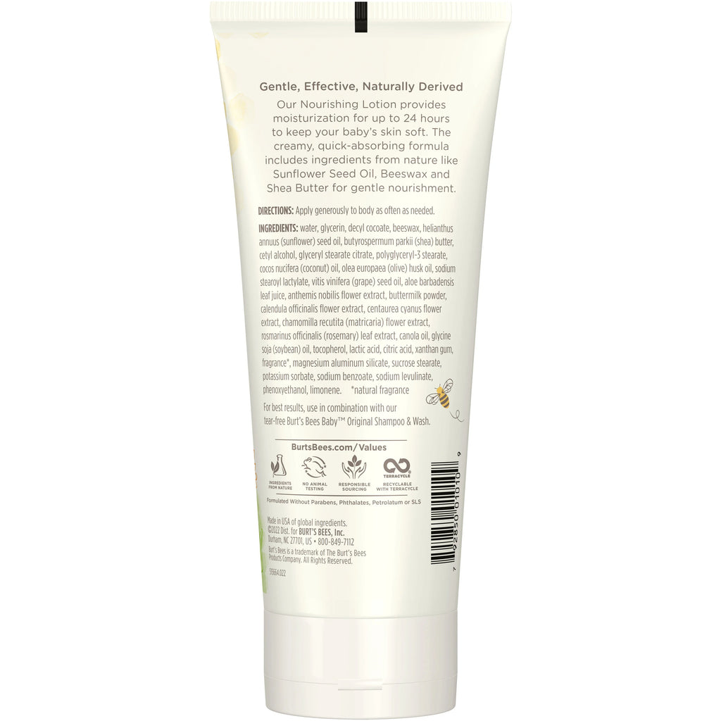 Burt's Bees Baby Nourishing Lotion Original 6 Fl OZ 170 G