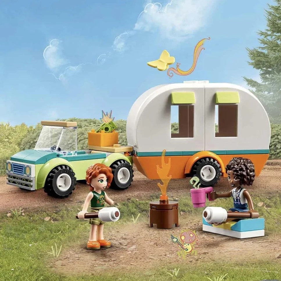 LEGO Friends Holiday Camping Trip 41726 Building Toy Set 4 + Years (87 Pieces) Building Blocks Creative Play For Kids