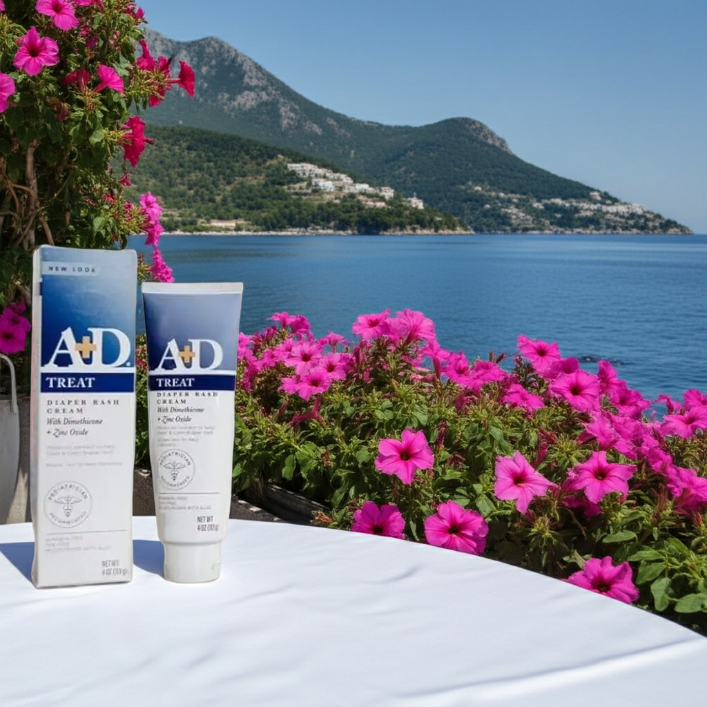 A plus D Diaper Rash Cream Dimethicone Zinc Oxide Cream 4oz 113g