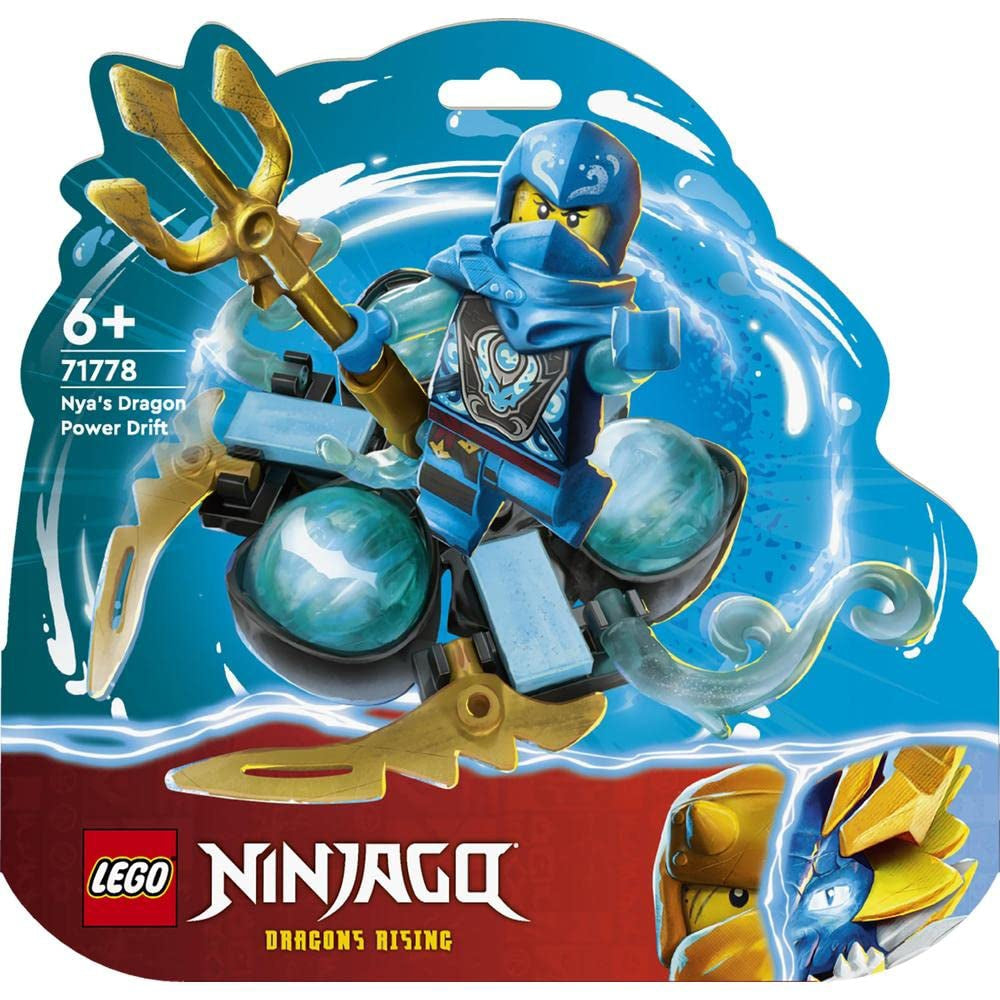 Lego Ninjago Nyas Dragon Power Spinjitzu Drift 71778 Building Toy Set 57 Pcs Multicolour