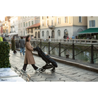 Nuna TRVL Lx Lightweight Luxury Travel Stroller Caviar