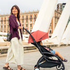 Stokke YOYO 5 Complete Stroller with Bassinet - Berry